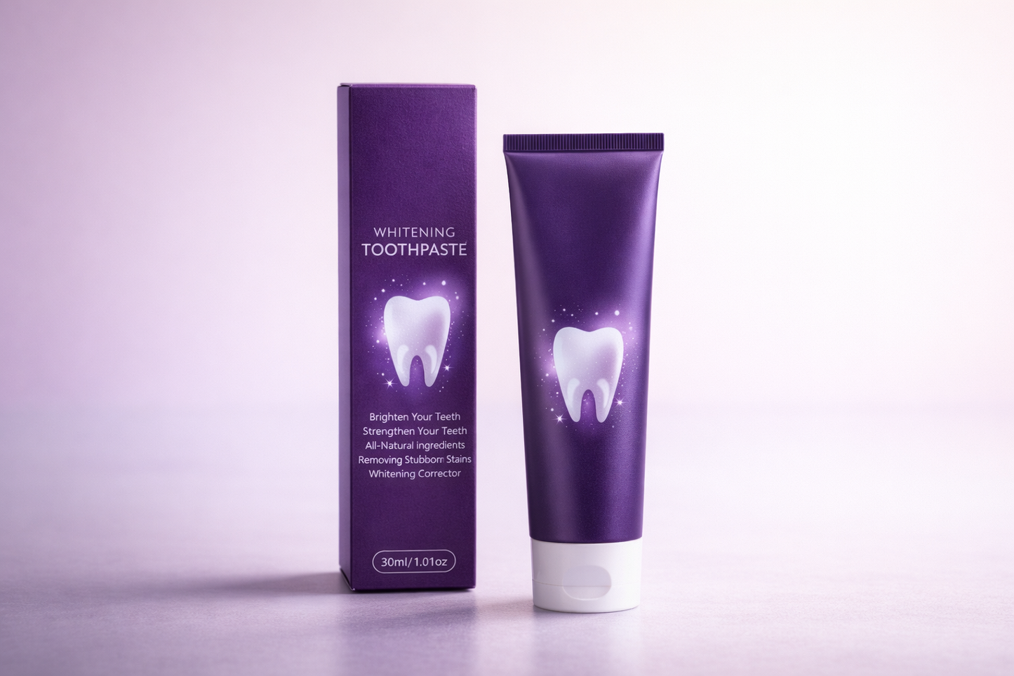 Purple Whitening Toothpaste: Color Correction in Every Brush