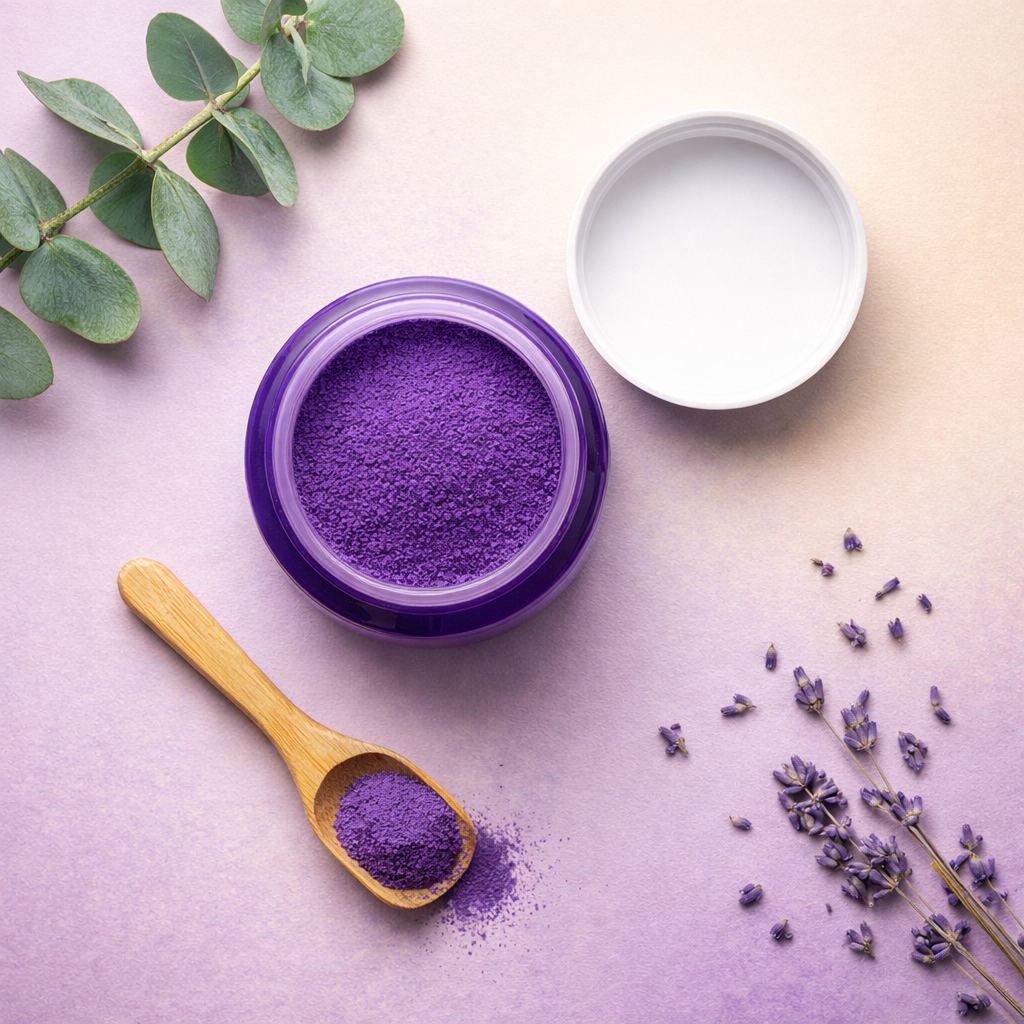 Purple Tooth Powder: The Deep Clean Glow Up