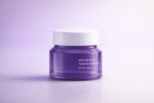Purple Tooth Powder: The Deep Clean Glow Up